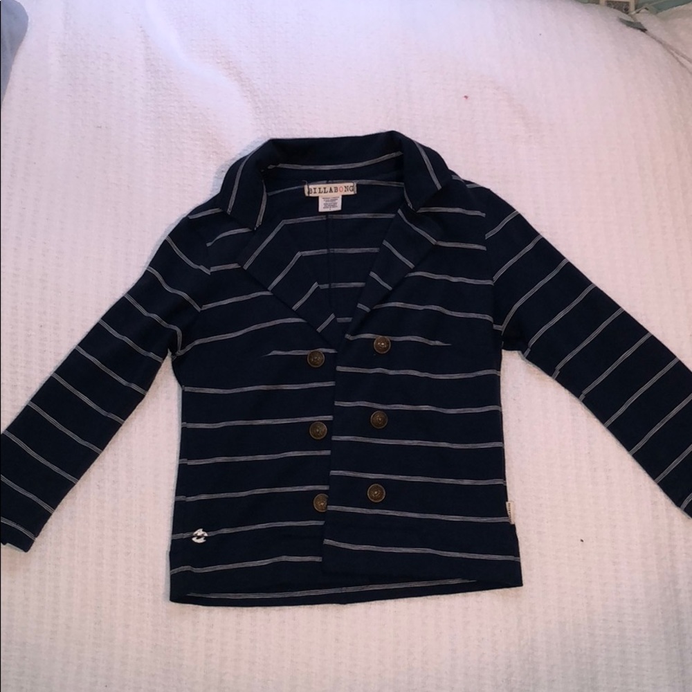 Navy blue blazer